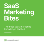 Saas Marketing Bites är lätt en av mina favoritpoddar om marknadsföring