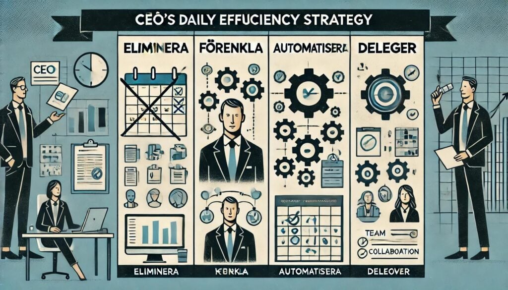 Eliminera, förenkla, automatisera och delegera (ESAD)